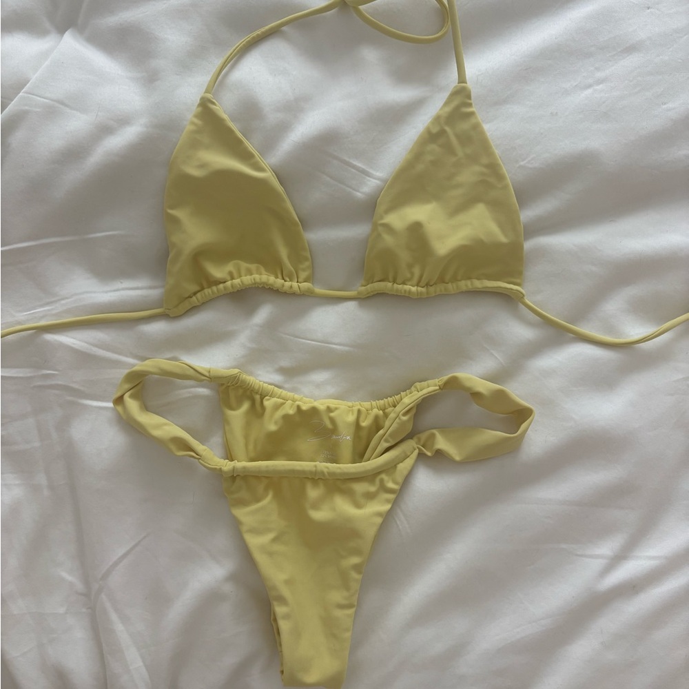 Bamba Swim Yellow Bikini Set